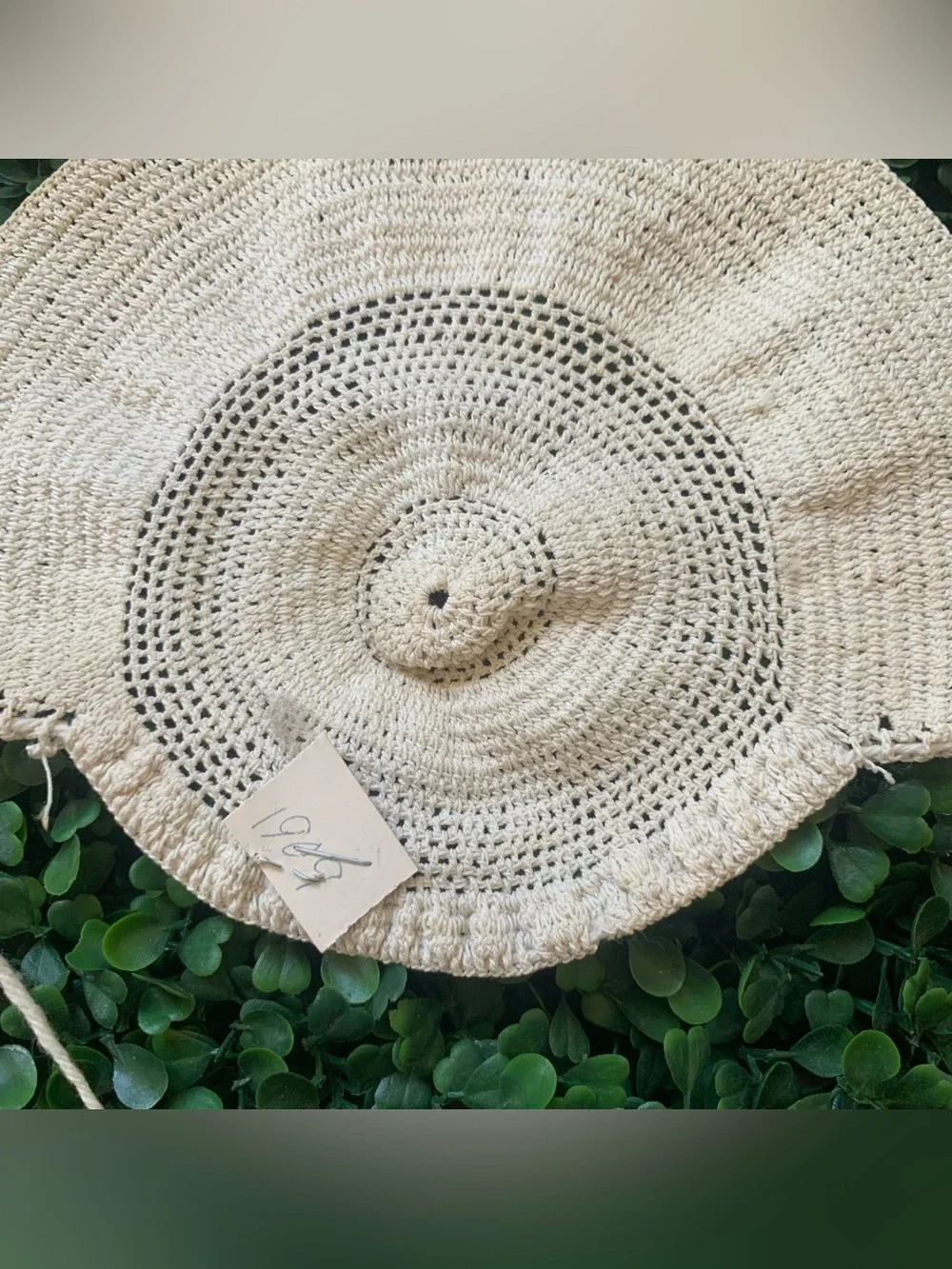 Antique handmade white cream infant baby bonnet bundle of 4